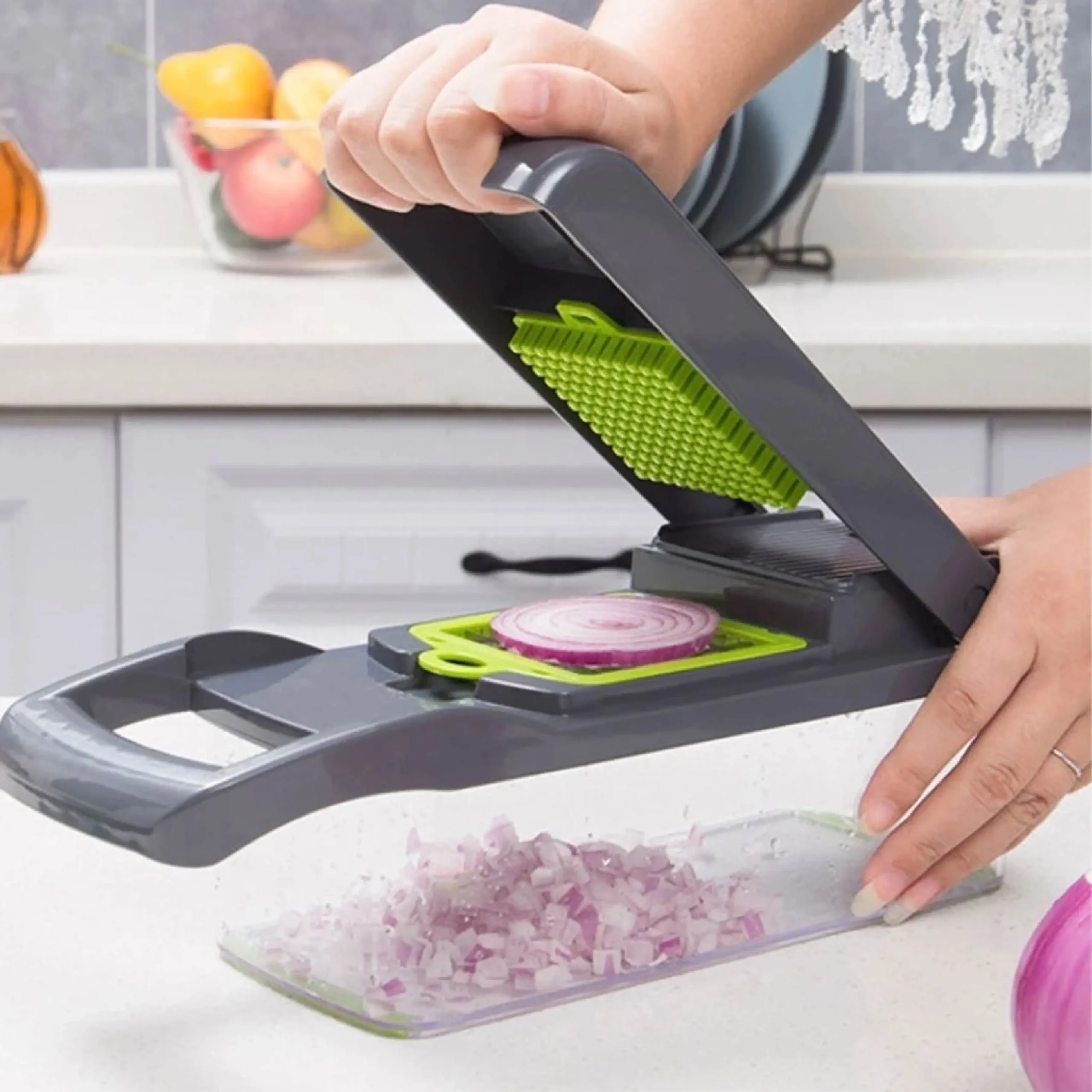 16 in 1 Multifunctional Vegetable Slicer। কিচেনের গেম চেঞ্জার - Image 5